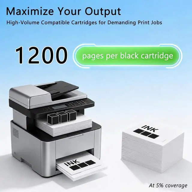 Alt view image 4 of 7 - 910XL Ink Cartridges Combo Pack, 2Black, 2 Pack