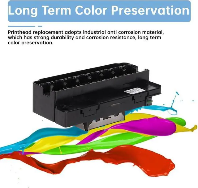 Alt view image 2 of 7 - Printhead, Print Head Replacement, Lightweight and Compact Print Head for DX5 R1800 RJ1300 R2400 2400, Print Head Replacement Parts