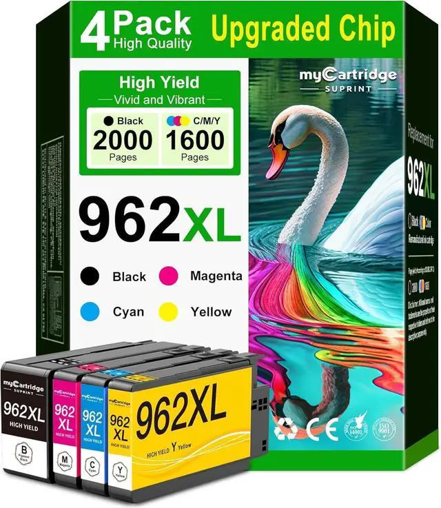 Main image of 962XL Ink Cartridges Combo Pack Replacement for HP 962 Ink Cartridges HP962XL HP962 High-Yield