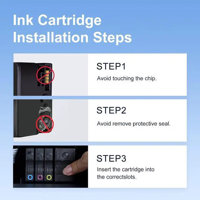 Alt view image 5 of 7 - 962XL Ink Cartridges Combo Pack Replacement for HP 962 Ink Cartridges HP962XL HP962 High-Yield