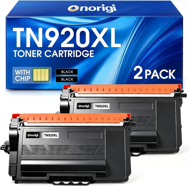 Main image of TN920XL TN920 Black Toner Cartridge HL-L6210DW MFC-L5915DW Replacement for Brother TN 920XL TN920UXXL Work for HL-L5210DW HL-L6210DW HL-L6210DWT HL-L5210DN HL-L5215DW HL-L6310DW High Yield (2 Black)