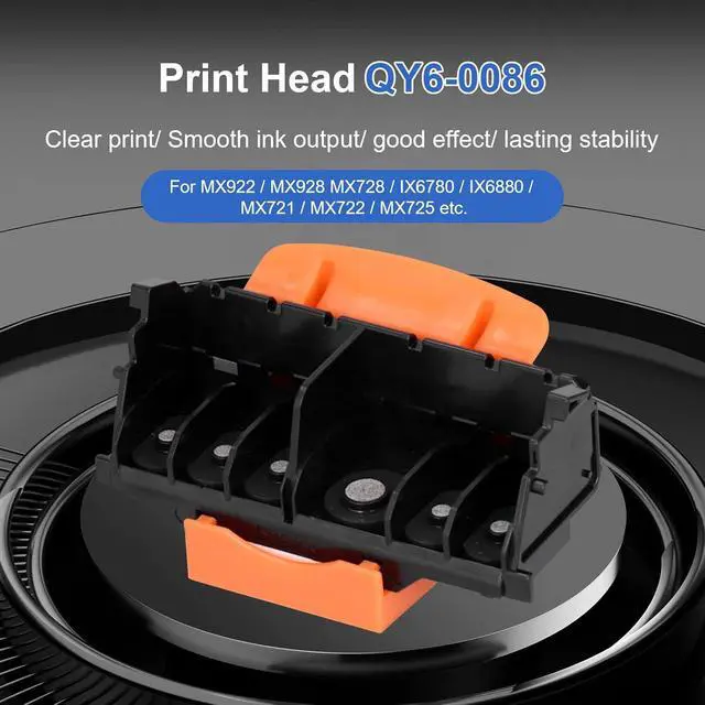 Alt view image 6 of 6 - QY6-0086 Print Head, Printhead Replacement for Latest Chip Compatible for MX922 MX928 MX728 IX6780 IX6880 MX721 MX722 MX725 MX726 MX727 Printer Printhead