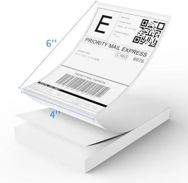 Alt view image 2 of 5 - Rongta Bluetooth Shipping Label Printer for Shipping Packages, with 100Pcs 4x6 inch Thermal Labels