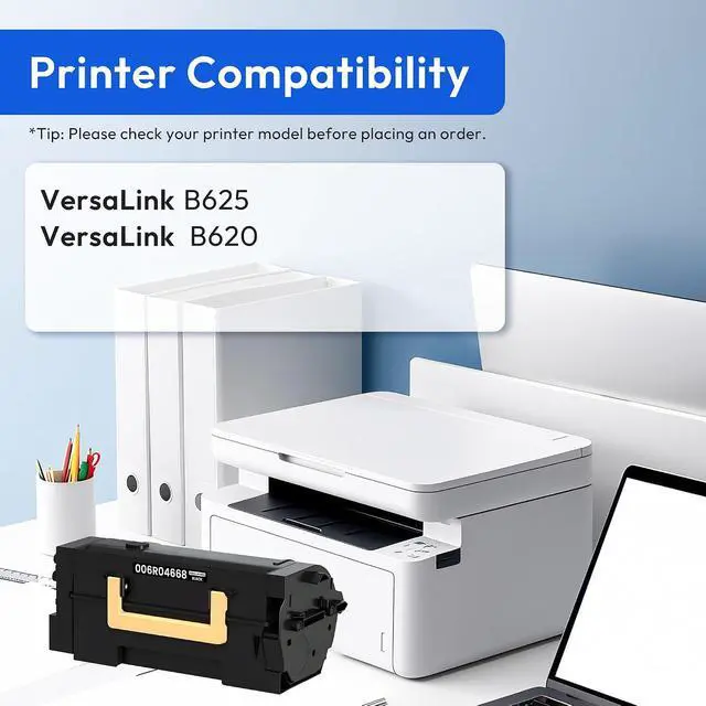 Alt view image 2 of 6 - VersaLink B620 B625 Black Toner Cartridge, 1-Pack 006R04668, 10,000 Pages