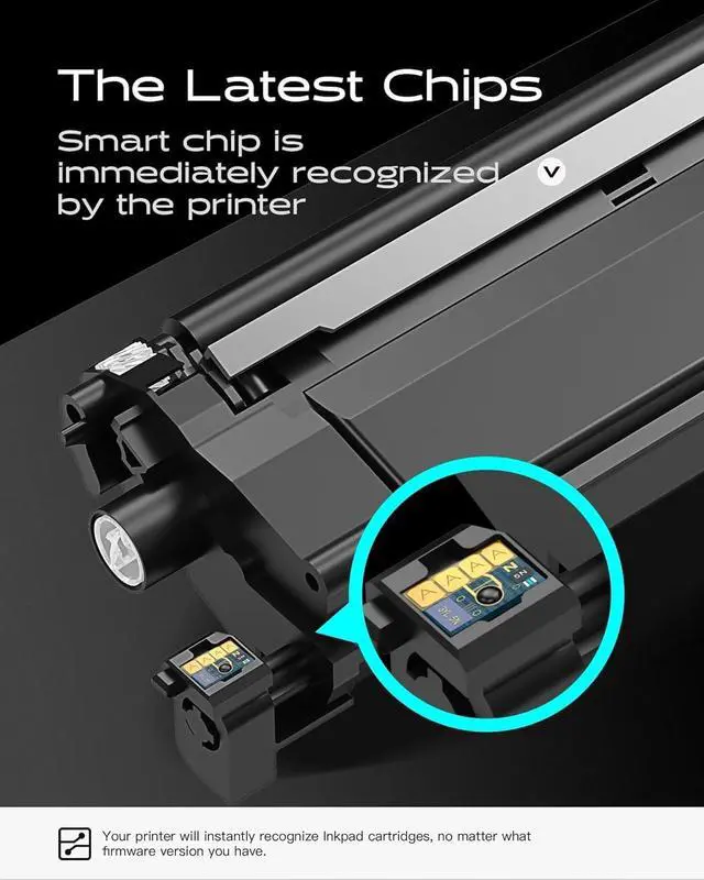 Alt view image 4 of 7 - iNKPAD TN229XL Toner Cartridges 5 Pack Replacement for Brother MFC-L3780CDW