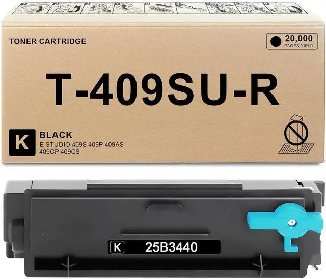 Main image of T-409SU-R T-409U-R Toner Cartridge Black High-Yield T-409SUR T409SUR Replacement for Toshiba T-409SU-R Toner Cartridge for E Studio 409S 409P 409AS 409CP 409CS Printer Ink 1-Pack20000 Pages