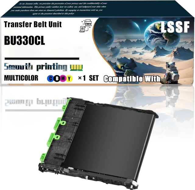Main image of BU330CL Transfer Belt Unit Compatible with Brother MFC-L8610CDW MFC-L8905CDW MFC-L8900CDW MFC-L9570CDW Printers, Replacement Parts Contains Chip and Clear Printing (1 Set)