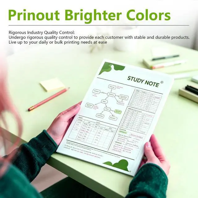 Alt view image 4 of 7 - 62 62XL Ink Cartridge Combo Pack for Envy 7640 7645 5660 5540 5542