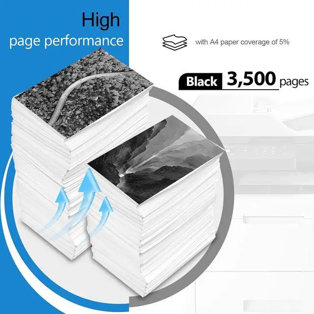 Alt view image 3 of 7 - B310 Black Toner Cartridge Extra High Capacity Compatible for Xerox 006R04376 3,500 Pages Replacement for B305 B310 B315 Printer with New Chip 1 Pack