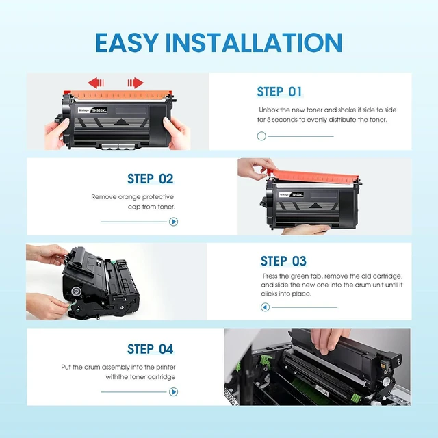 Alt view image 6 of 7 - TN920XL TN920 Toner HL-L6210DW MFC-L5915DW Compatible for Brother TN 920XL TN920XXL TN920UXXL TN-920XL HL-L5210DW HL-L6210DW MFC-L5915DW HL-L6210DWT HL-L5210DN HL-L5210DWT Printer (2 Pack, Black)