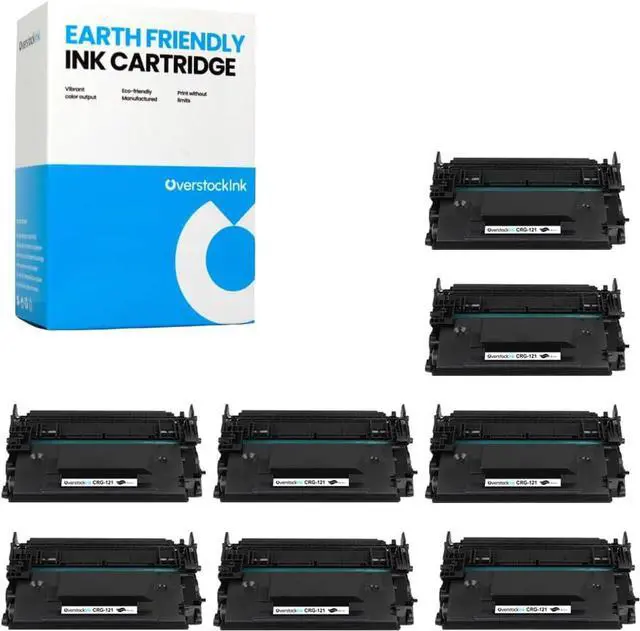Main image of 121 Black Toner Cartridge Compatible for Canon 121 Works with imageCLASS D1620, D1650 Printer (8 Black)