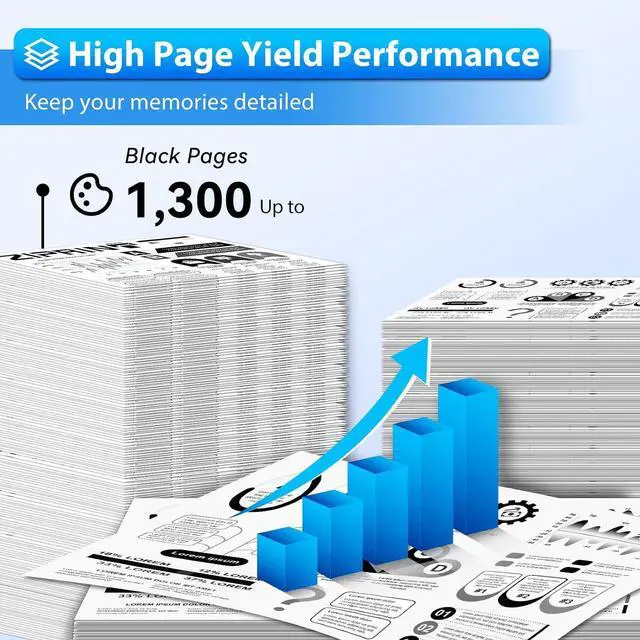 Alt view image 4 of 7 - ZIPRINT 218A Black Toner Cartridge 2 Pack with Chip W2180A 3301fdw 3201dw