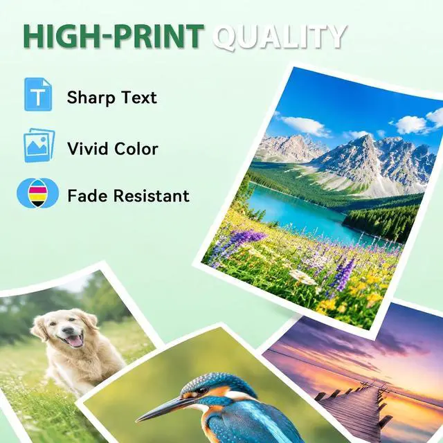 Alt view image 5 of 7 - 74 75 XL Ink Cartridge Combo Pack Replacement for HP 74XL 75XL Ink Cartridges for HP PhotoSmart C4280 C4480 C5280 C4400 C4580 C4250 DeskJet D4260 D4360 OfficeJet J6480 (1 Black, 1 Tri-Color)