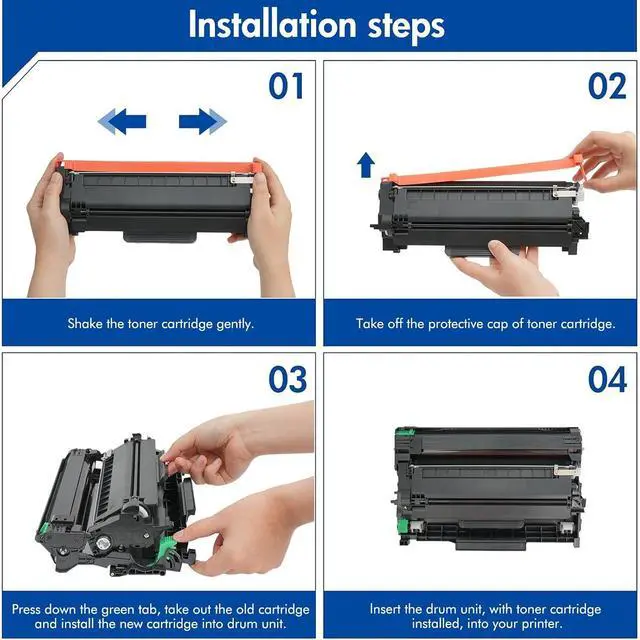 Alt view image 5 of 6 - TN 730 TN730 Toner Compatible for Brother HL-L2370DW Standard Yield