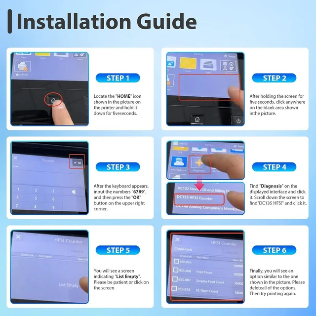Alt view image 7 of 7 - Versalink C405 Maintenance Kit 108R01122 Transfer Kit High-Yield,1-Pack