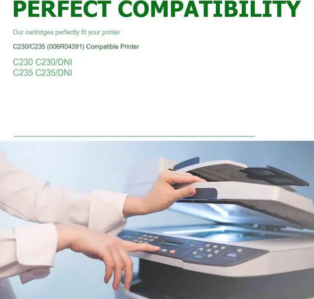 Alt view image 2 of 7 - C230 C235 High-Yield Black Toner Cartridge Replacement for Xerox C230 C235