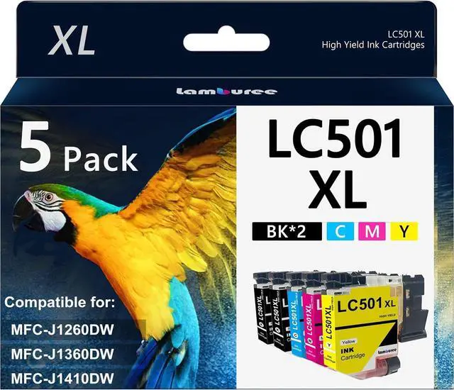 Main image of LC501XL Ink Cartridge Replacment for Brother LC501 LC501XL