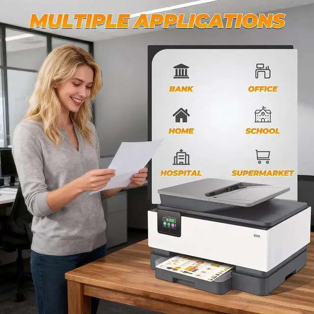 Alt view image 7 of 7 - 64XL Ink Cartridges Compatible with Envy 7900e 7855 for HP 64XL 64 Ink