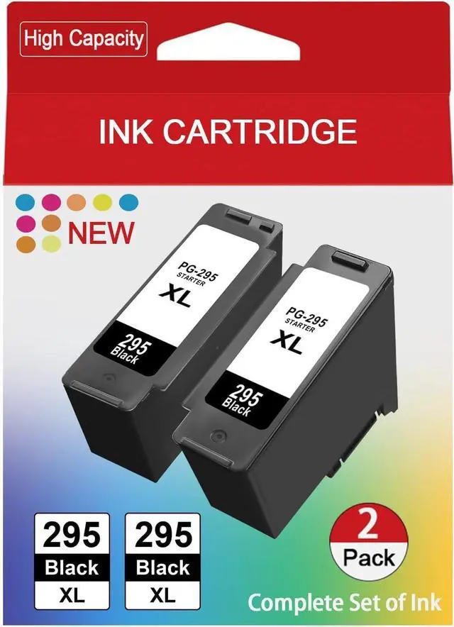 Main image of 2x PG-295XL Black Ink Cartridges Compatible with Canon PG-295 Value Pack