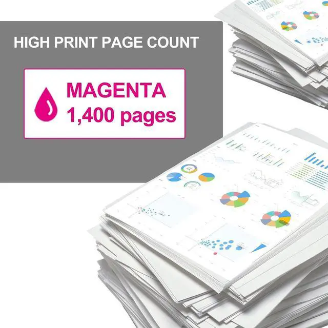 Alt view image 3 of 6 - 1-Pack Magenta 206A W2113A Toner Cartridge: Compatible 206A W2113A Replacement for HP M255nw M255dw M255dn M282nw M283fdn M283fdw M283cdw M255-M256 Series M282-M283 Series M282-M285 Series Printer