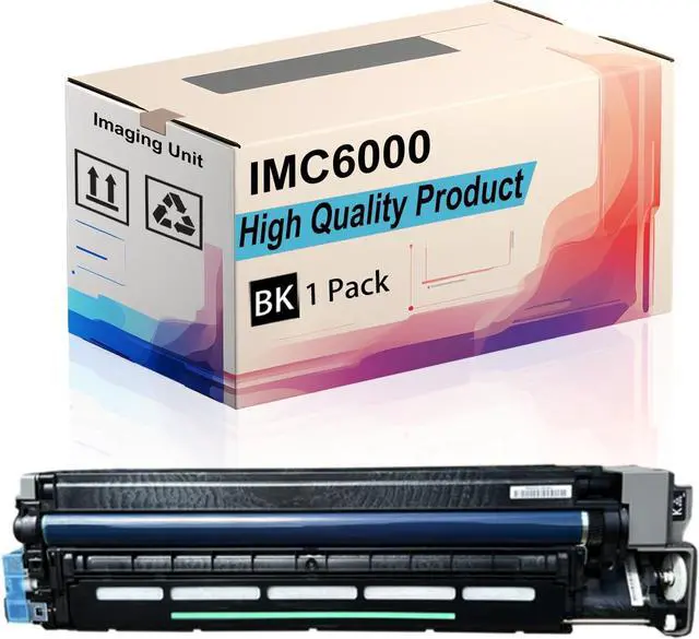 Main image of IMC6000 Imaging Unit Compatible for Ricoh IM C4500 IM C6000 Printers, High Yield 100000 Pages, Print More Pages (1 Pack Black)