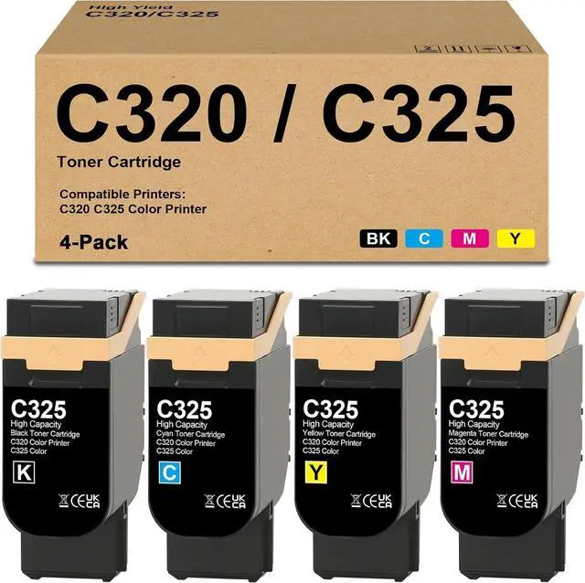 Main image of C320 C325 Toner Cartridges High Capacity Compatible with Xerox