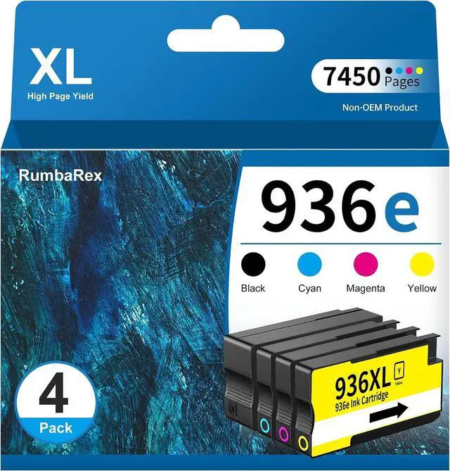 Main image of 936 936XL 936e Ink Cartridges Combo Pack Replacement for HP 936e 936XL 936