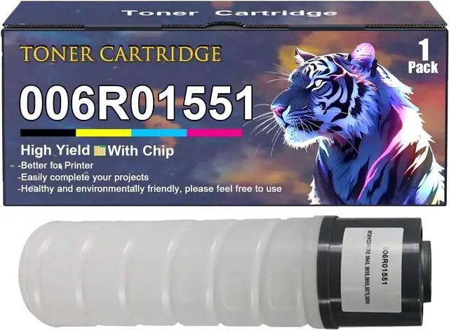 Main image of 006R01551 Toner Cartridge Replacement for Xerox 006R01551 Toner Cartridges Work for Xerox WorkCentre 5845 5855 5865i 5875i 5890i Printers 1 Black Pack