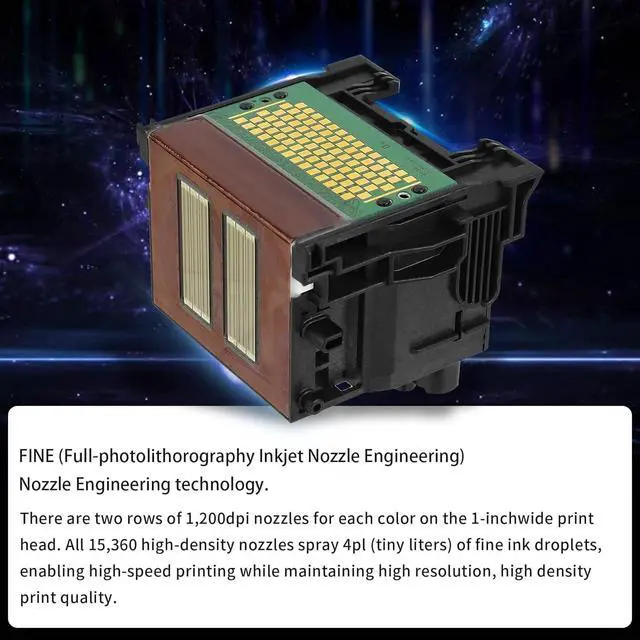 Alt view image 6 of 7 - Ademon Pf-06 Print Head Pf-06 Compatible with Ta-20, Ta-30, PF-06 Print Head Replacement, TA-5200/TA-5300/TM-200/TM-205/TM-300/TM-305/TM-5205/TM-5305/TX-2000/TX-3000/TX-4000/TX-5200