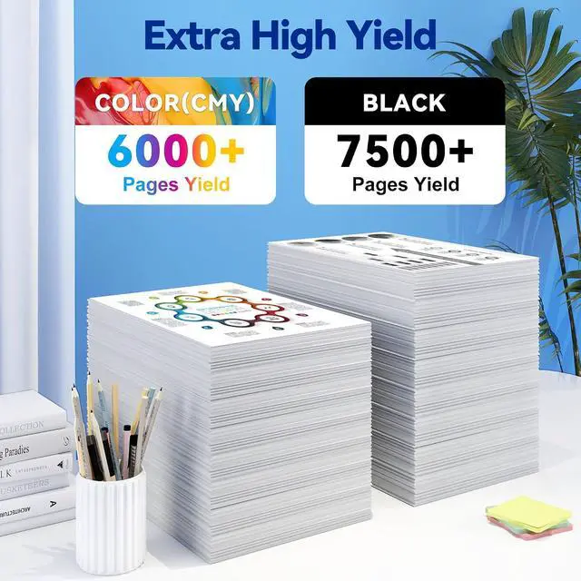 Alt view image 3 of 7 - 414X Toner Cartridges 4 Pack High Yield for HP 414X M479fdw Toner Cartridge