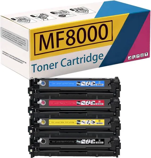 Main image of MF8000 Toner Cartridges Compatible Replacement for Canon MF8000C MF8200C MF8050cW MF8080CW MF8050N Printers, High Yield 2,300 Pages Oneset