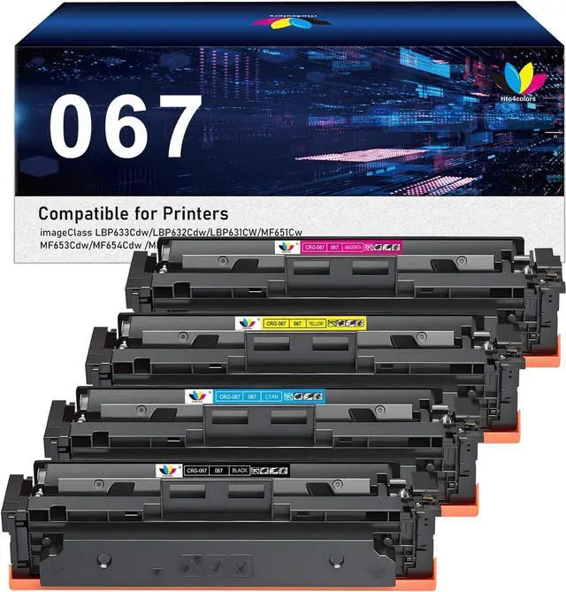 Main image of 067 Toner Cartridges Set Replacement for Canon 067 Toner mf654cdw Toner
