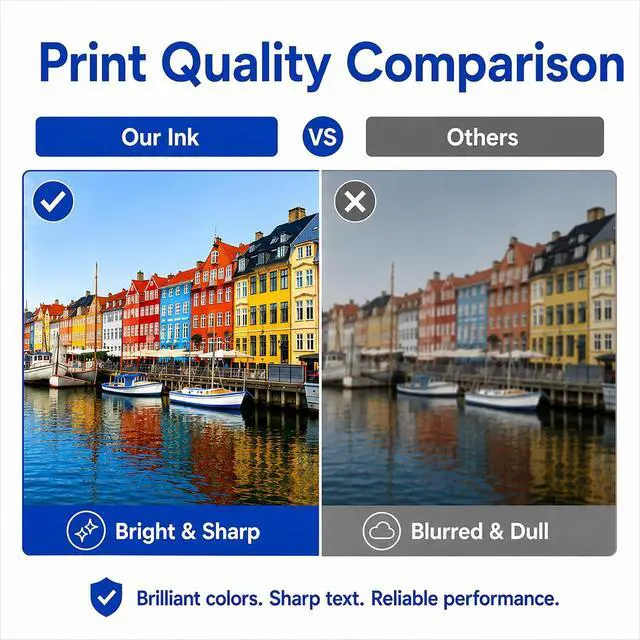 Alt view image 6 of 7 - LC201XL Ink Cartridges 5-Pack Replacement for Brother LC201 XL, 2BK/C/M/Y