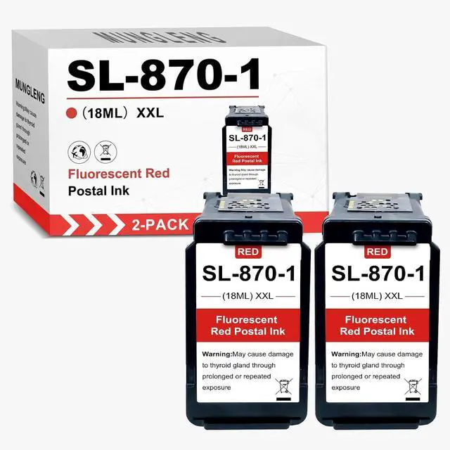 Main image of SL-870-1 XXL Red Fluorescent Ink Cartridges