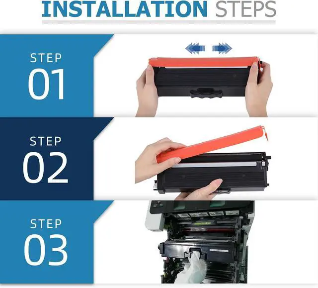 Alt view image 5 of 6 - TN436 TN-436 Toner Cartridge Set 4 Pack for Brother TN 436 HL-L8360CDW