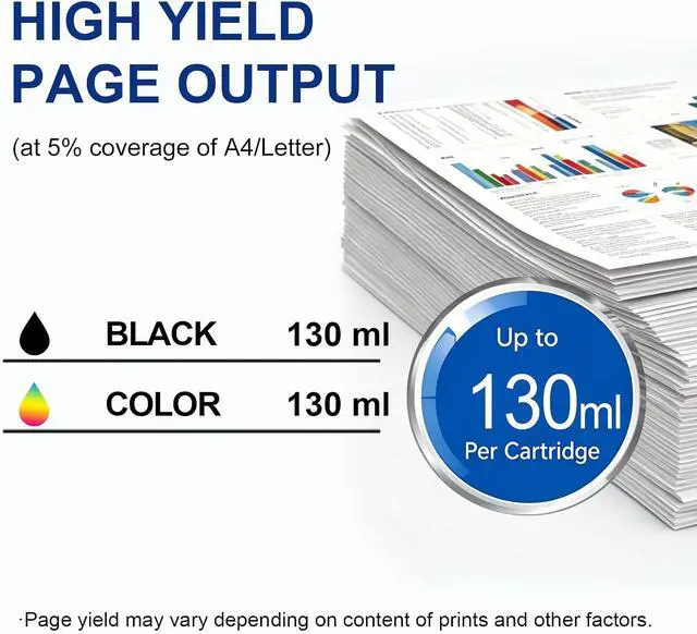 Alt view image 3 of 6 - High Yield PFI 121 PFI-121 Ink Cartridge Replacement for PFI-120MBK PFI-120BK PFI-120C PFI-121M PFI-120Y Compatible with Canon imagePROGRAF TM-250 TM-255 TM-350 TM-355 Printer Ink Tank, with New Chip
