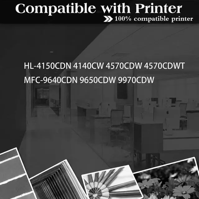 Alt view image 2 of 7 - 2-Pack TN-310BK TN310BK Toner Cartridge Replacement for Brother TN310 TN-310 Black Toner Cartridge to use with HL-4150CDN HL-4140CW HL-4570CDW HL-4570CDWT MFC-9640CDN MFC-9650CDW MFC-9970CDW Printer