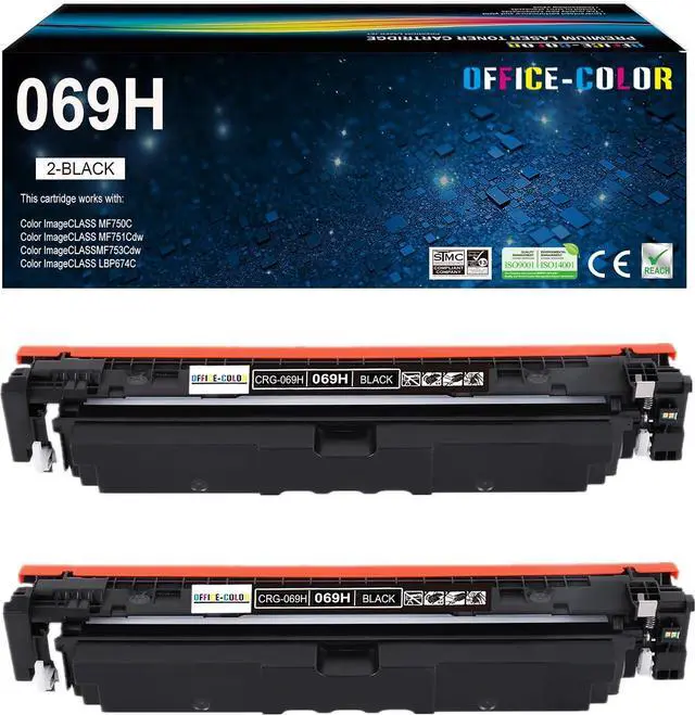 Main image of 069H Black Toner Cartridge MF753Cdw MF751Cdw Replacement for Canon 069 069H