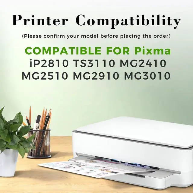 Alt view image 2 of 7 - PG-145XL CL-146XL Ink Cartridges Combo Pack Replacement for Canon 145XL/146XL PG145 CL146 PG-145XL CL-146XL Printer Ink for PIXMA TS3110 iP2810 MG2410 MG2510 MG2910 MG3010
