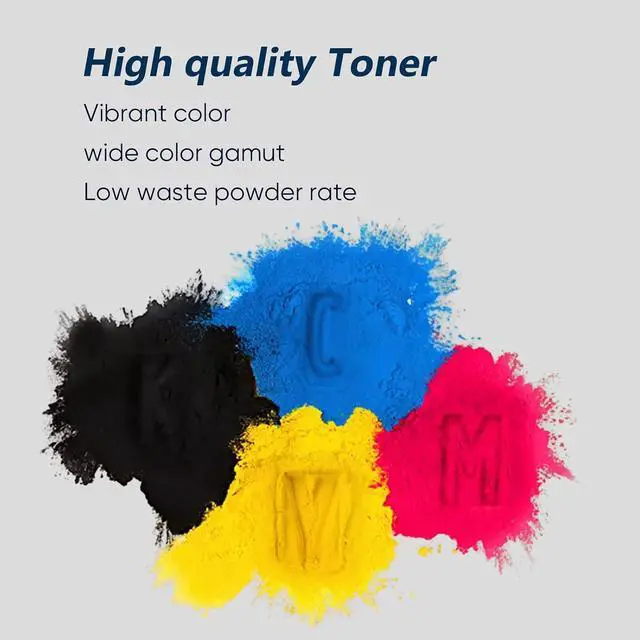 Alt view image 6 of 7 - Remanufactured C320 C325 Toner Cartridge 5-Pack Replacement for Xerox C320 C325 Toner Cartridge 006R04820 006R04821 006R04822 006R04823 for C320 C325 Printer (with Chip )
