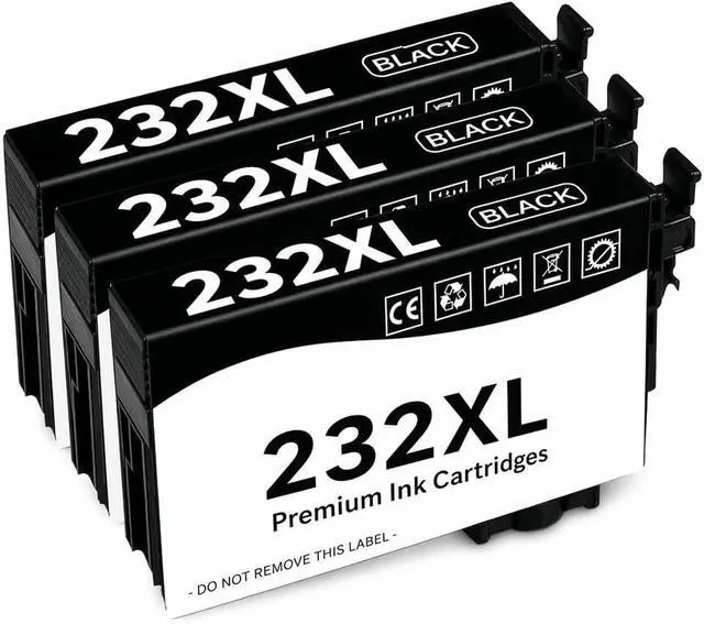 Main image of 232XL Remanufactured Ink Cartridges 3-Pack High Yield