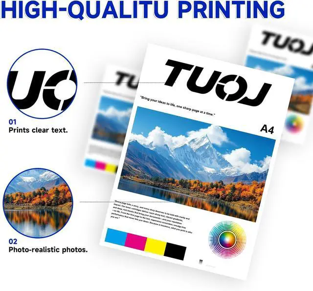 Alt view image 4 of 7 - LC406 LC406XL Ink Cartridges Replacement for Brother MFC-J4335DW