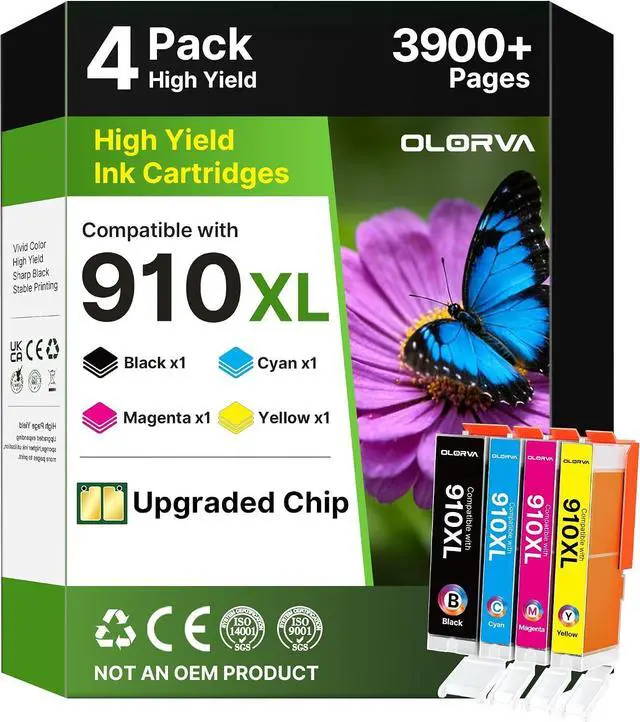Main image of 910XL Ink Cartridges Compatible for HP 910XL Ink cartridges Combo Pack