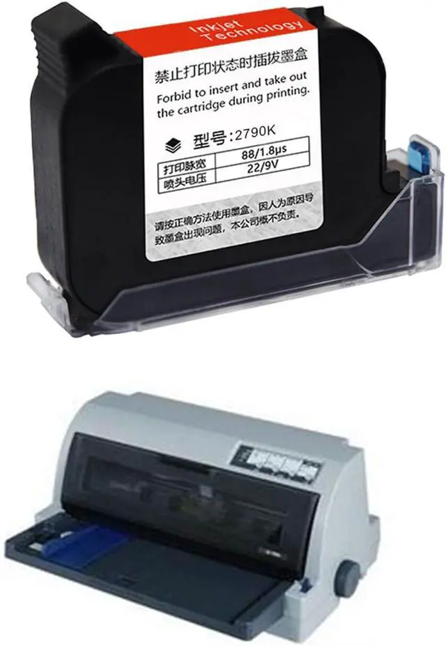 Alt view image 2 of 7 - 2790K 12.7mm Solvent Fast Dry Cartridge for No Encrypted Handheld Inkjet Printer Quick-Drying