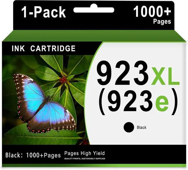 Main image of 923XL Black Ink Cartridges (1-Pack) Replacement for HP 923e