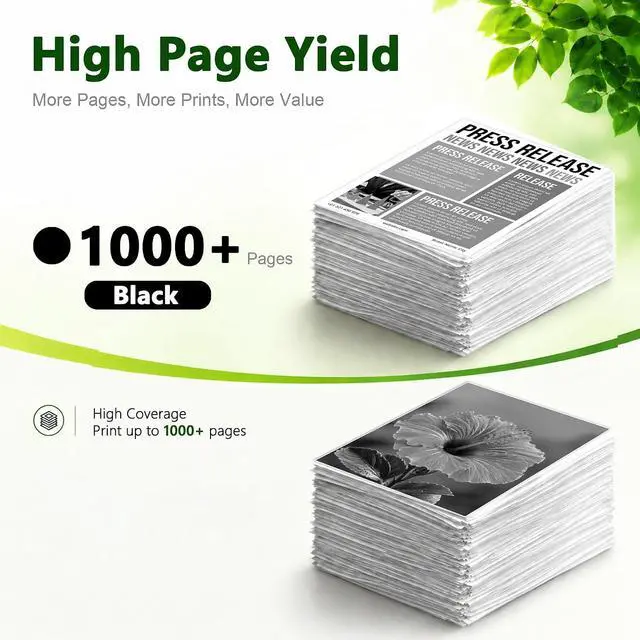 Alt view image 3 of 7 - 923XL Black Ink Cartridges (1-Pack) Replacement for HP 923e