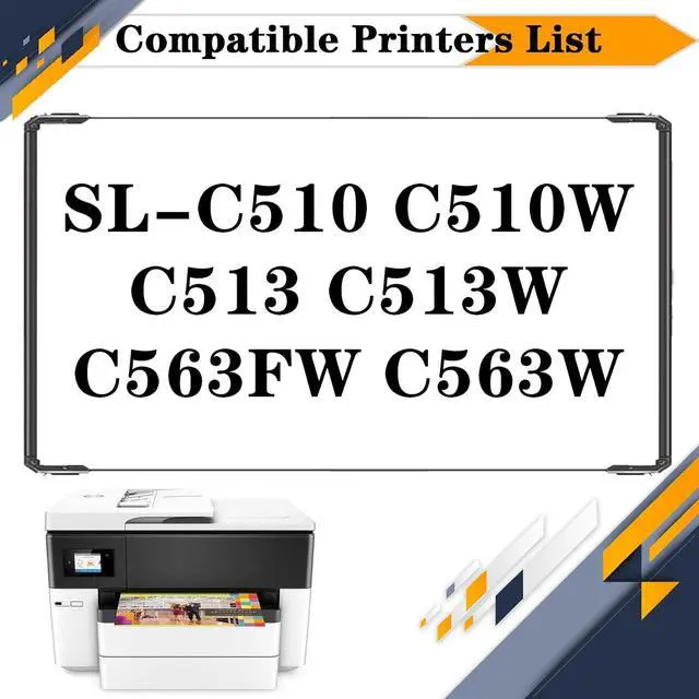 Alt view image 2 of 7 - Compatible CLT-510 CLT-510S CLT-K510S CLT-C510S Toner Cartridges 1