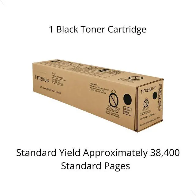 Alt view image 3 of 3 - Toshibas TFC210UK e-Studio Black Toner Cartridge.