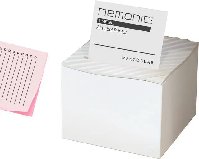 Main image of Nemonic AI Sticky Note Label Printer