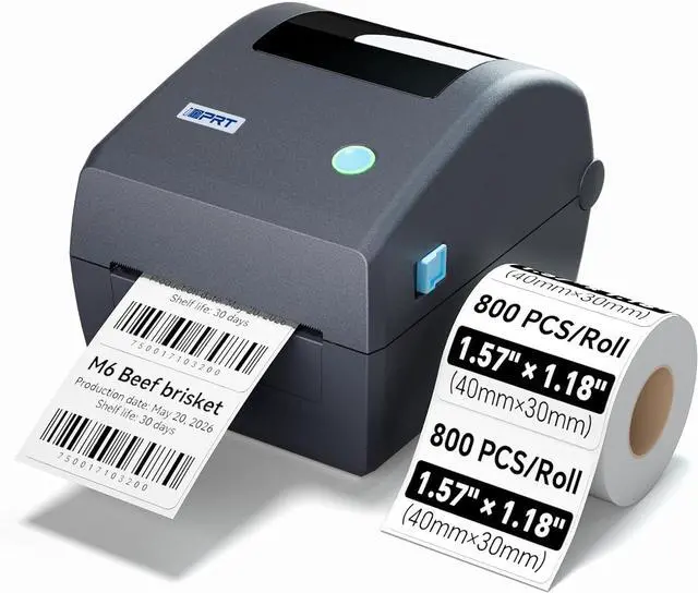 Main image of iD880 Industrial Thermal Printer with 800Pcs 1.57" × 1.18' Labels
